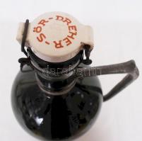 Dreher "Fősőr" feliratú sörösüveg kb 3 literes, fém fogóval és eredeti dugóval, jó állapot...