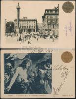 Roma - 7 db régi képeslap