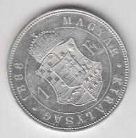 1888KB 1Ft Ag "Barokk címer" T:1-,2