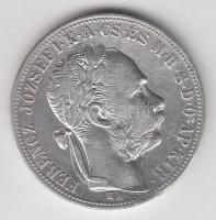 1884KB 1Ft Ag "Barokk címer" T:2-