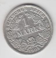 Német Birodalom 1905J 1M Ag T:2-,3 German Empire 1905J 1 Mark Ag C:VF,F