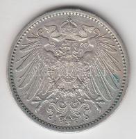 Német Birodalom 1914A 1M Ag T:2
German Empire 1914A 1 Mark Ag C:XF