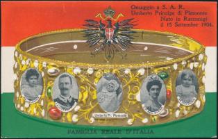 Italian Royal Family, Emb.