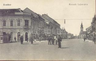 Zombor Kossuth street, scholarship foundation of Gyula Falcione