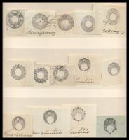 13 klf szignetta kivágás + 1 kettősnyomat berakólapon