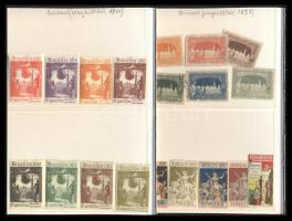 Brüsszeli világkiállítás 1897 + 1910 19 db levélzáró