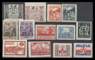 13 klf lengyel segélybélyeg