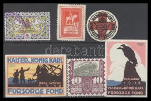 6 klf 1. világháborús levélzáró