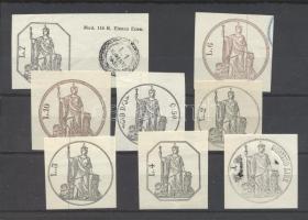 8 db olasz szignetta kivágás