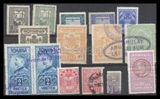 15 db román okmánybélyeg