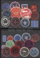 26 db magyar levélzáró