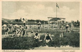 Balatonfüred gyógyfürdő Strand részlet
