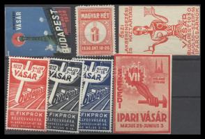 7 db magyar vásári levélzáró