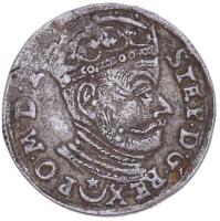 Lengyel Királyság / Vilnius 1582. 3Gr Ag "Báthory István" (2.42g) T:2-,3 Poland / Vilnius 1582. 3 Grossi Ag "Stephan Bathory" "STEP D G REX PO M D LI / III 15-8Z GROS ARG TRIP M D LIT" (2.42g) C:VF,F Kopicki 3368.