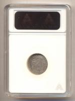 Mexikó 1873. 1/2R Ag hajóroncsból származó érme T:3/3- Vákumcsomagolásban! Mexico 1873. 1/2 Reales Ag coin from shipwreck "El Cazador" in vacuum packing C:F/VG