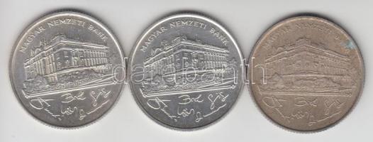 1993. 200Ft Ag "MNB" (3x) T:2,3