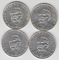 1994. 200Ft Ag "Deák" (4x) T:2