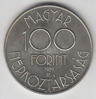 1989. 100Ft "Labdarúgó VB - kézfogás" T:BU