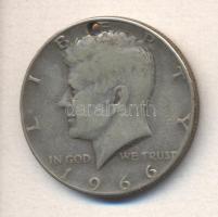 Amerikai Egyesült Államok 1966. 1/2$ Ag "Kennedy" T:3 Ly.
USA 1966. 1/2 Dollar Ag "Ke...