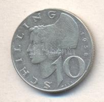 Ausztria 1958. 10Sch Ag T:3 Austria 1958. 10 Schilling Ag C:F