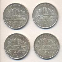 1993. 200Ft Ag "MNB" (4x) T:2