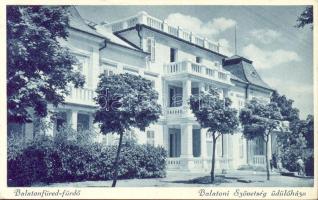Balatonfüred-fürdő Balatoni Szövetség üdülőháza