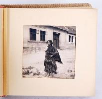 cca 1930 Esztergom 31 darab 6x6 fotót tartalmazó album