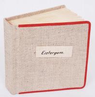 cca 1930 Esztergom 31 darab 6x6 fotót tartalmazó album