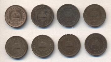 1893-96. 1f (4x) klf + 1898-1901. 1f (4x) klf T:2,2-