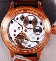 Vadonatúj, nem használt Steinhart NAV-B rózsaarany repülős óra zafírkristály üveggel, Unitas 6497 sv...