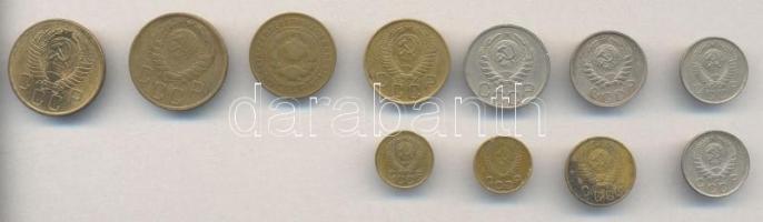 Szovjetunió 1933-1957. 1k (2x) + 2k + 3k (2x) + 5k (2x) + 10k (2x) + 15k + 20k T:2,2-,3
Soviet Union...