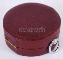 cca 1940 Lufft "Auto-Aneroid" utazó aneroid barométer eredeti tokjában / 
Lufft Auto-Anero...