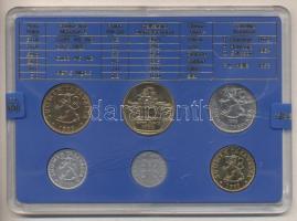 Finnország 1985. 10p-5M 6klf darab szettben, eredtei plasztiktokban T:1 
Finland 1985. 10 pennia - 5...