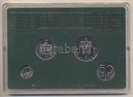 Norvégia 1983. 10ö-5K 4klf darab forgalmi szettben plasztiktokban T:1
Norway 1983. 10 öre - 5 Krone,...