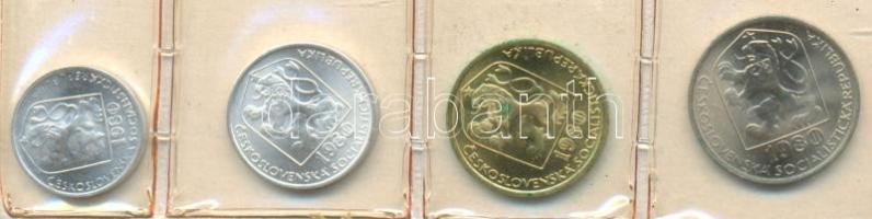 Csehszlovákia 1980. 1h - 5K 6klf db szettben, eredeti plasztik tokban T:1
Czechoslovakia 1980. 1 hal...