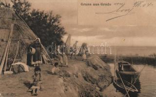 Grado beach, folklore