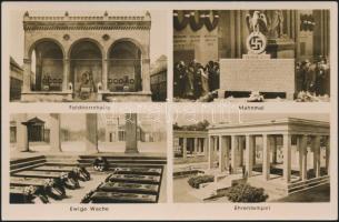 München Feldherrnhalle, NS memorial, eternal guard, Ehrentempel, NS propaganda