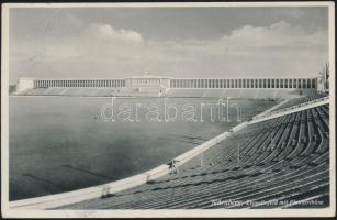 Nürnberg Zeppelin field with grandstand, NS propaganda
