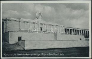 Nürnberg Zeppelin field with grandstand, NS propaganda