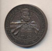 Sebestyén Sándor (1949-) 1985. "Bocskai Fejedelem - Hajdúnánás" Br emlékérem (42,5mm) T:2