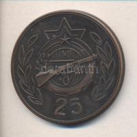 ~1980. "II. Rákóczi Ferenc Munkásőr Zászlóalj Berettyóújfalu" Br emlékérem (42,5mm) T:2