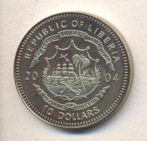 Libéria 2004. 10$ "Szabadság pillanatai-Trójai háború i.e. 1250." multicolor T:PP Liberia 2004. 10 Dollars "Moments of Freedom-Trojan War 1250 BC." multicolor C:PP