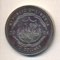Libéria 2004. 10$ "Szabadság pillanatai-Mózes kivezeti népét Egyiptomból i.e. 1250." multicolor T:PP Liberia 2004. 10 Dollars "Moments of Freedom-Out of Egypt 1250 BC." multicolor C:PP