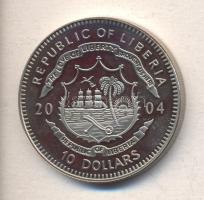 Libéria 2004. 10$ "Szabadság pillanatai-A Makkabeusok felkelése i.e. 167." multicolor T:PP Liberia 2004. 10 Dollars "Moments of Freedom-The Revolt of the Maccabees 167 BC." multicolor C:PP