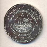 Libéria 2004. 10$ "Szabadság pillanatai-Rákóczi szabadságharc 1703." multicolor T:PP Liberia 2004. 10 Dollars "Moments of Freedom-Rakoczi's War of Independence 1703." multicolor C:PP