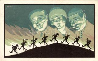 Scouting propaganda litho s: Mátis