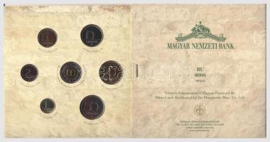 2005. 1Ft-100Ft 7klf db + 10Ft "József Attila" dísztokos szettben T:BU Csak 8000db!