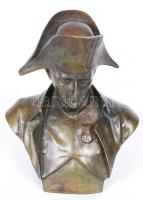 Gerat A. jelzéssel: Napóleon, bronzbüszt / Bronze bust of Napoleon 15x13x7cm