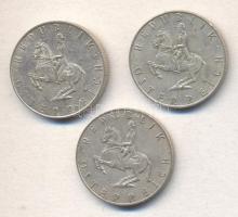 Ausztria 1961. 5Sch Ag (2x) + 1965. 5Sch Ag T:2,2-
Austria 1961. 5 Schilling Ag (2x) + 1965. 5 Schil...