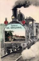 Kál-Kápolna mit Bahnhof